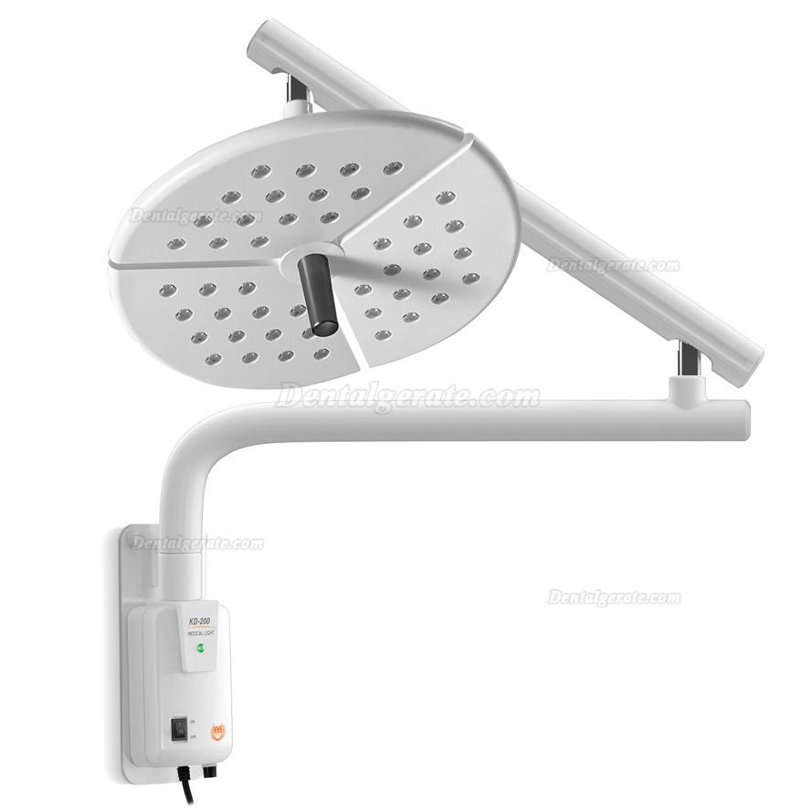 KWS KD-2036B-4 80W Dental LED-OP-Leuchte / Schattenfreie Lampe (Wandmontierte)